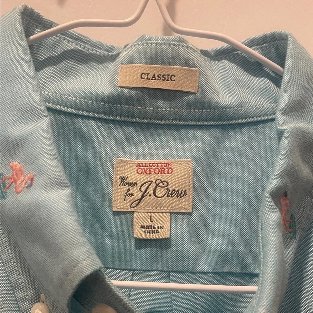 J. Crew sky blue